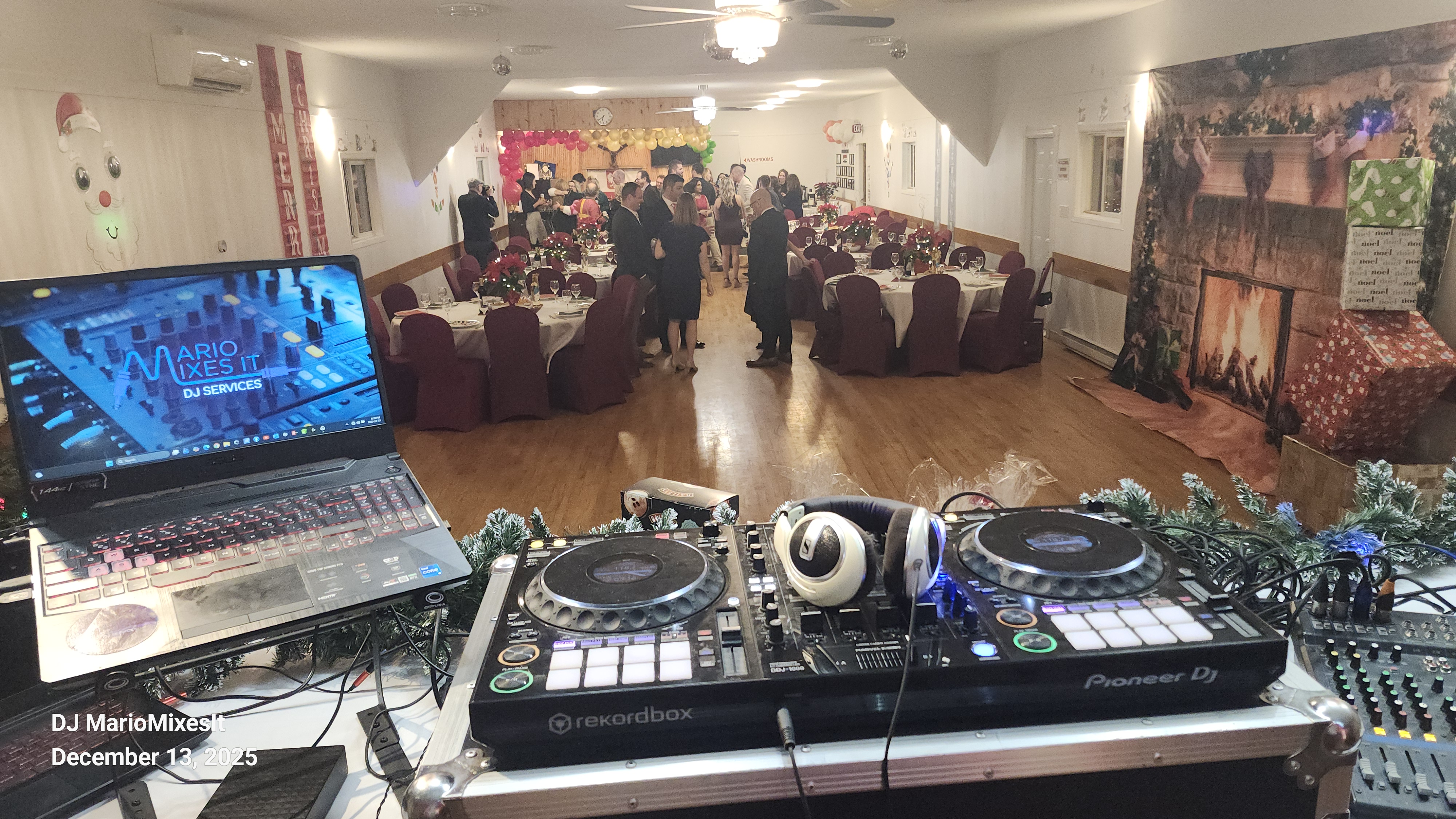 Dance floor lighting detail